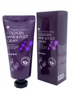 MIZON Крем для рук и ног с коллагеном Collagen Hand And Foot Cream, 100 мл