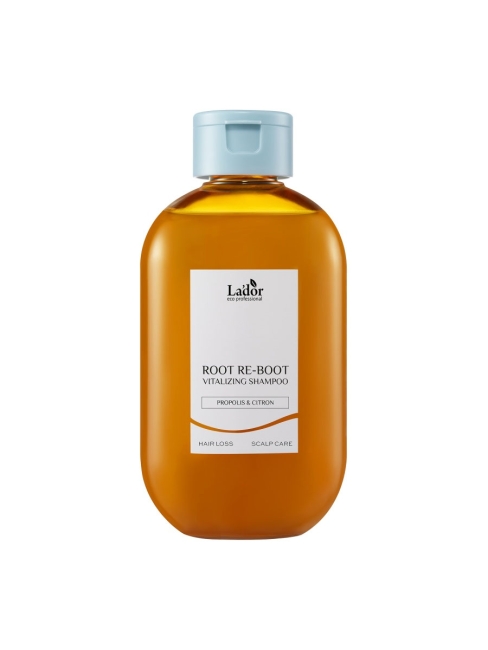 Lador Шампунь для восстановления корней волос с прополисом и цитроном Root Re-Boot Vitalizing Shampoo Propolis & Citron, 300 мл