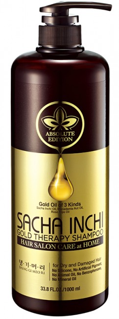Daeng Gi Meo Ri Sacha Inchi Gold Therapy Shampoo Голд Терапи шампунь, 1 л Daeng Gi Meo Ri Sacha Inchi Gold Therapy Shampoo Голд Терапи шампунь, 1 л