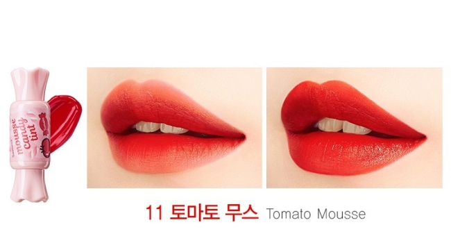 The Saem Тинт-мусс для губ Конфетка 11 Сочный Томат Saemmul Mousse Candy Tint 11 Tomato Mousse, 8 г The Saem Тинт-мусс для губ Конфетка 11 Сочный Томат Saemmul Mousse Candy Tint 11 Tomato Mousse, 8 г