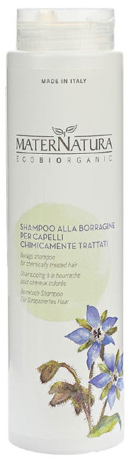 Mater Natura Шампунь для поврежденных и окрашенных волос с Бурачником, 250 мл