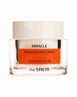 The Saem Крем для лица ночной осветляющий MIRACLE Whitening Vita Cream, 50 мл The Saem Крем для лица ночной осветляющий MIRACLE Whitening Vita Cream, 50 мл