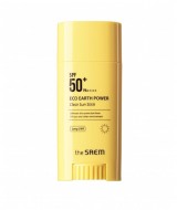 The Saem Бальзам для лица солнцезащитный в виде стика Eco Earth Power Clear Sun Stick, 22 г The Saem Бальзам для лица солнцезащитный в виде стика Eco Earth Power Clear Sun Stick, 22 г