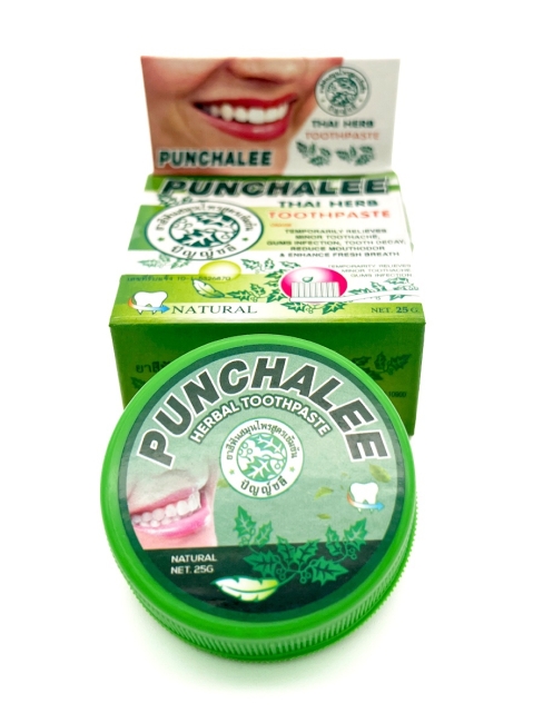 Punchalee Зубная паста растительная Панчали Thai Herb Toothpaste, 25 г