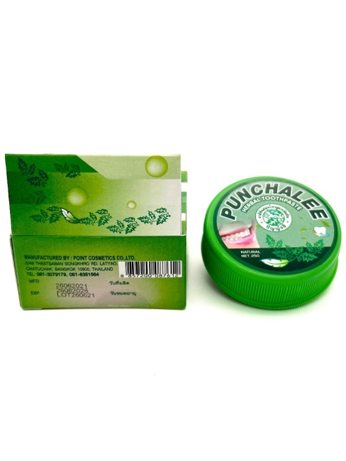 Punchalee Зубная паста растительная Панчали Thai Herb Toothpaste, 25 г