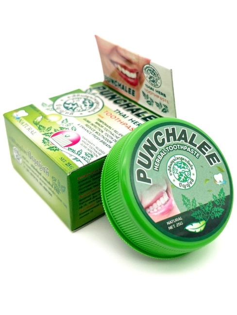 Punchalee Зубная паста растительная Панчали Thai Herb Toothpaste, 25 г