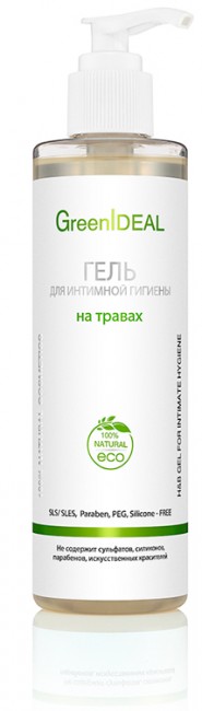 GreenIdeal Гель для интимной гигиены на травах, 240 мл GreenIdeal Гель для интимной гигиены на травах, 240 мл