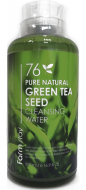 Farmstay Pure Cleansing Water Green Tea Seed Очищающая вода с экстрактом зеленого чая, 500 мл Farmstay Pure Cleansing Water Green Tea Seed Очищающая вода с экстрактом зеленого чая, 500 мл