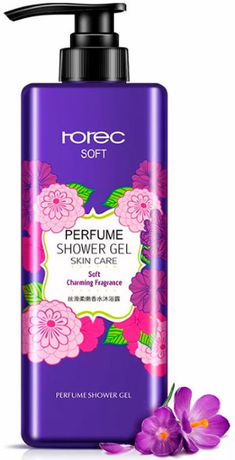 Rorec Perfume Shower Gel Гель для душа с экстрактом тюльпана, 550 мл Rorec Perfume Shower Gel Гель для душа с экстрактом тюльпана, 550 мл