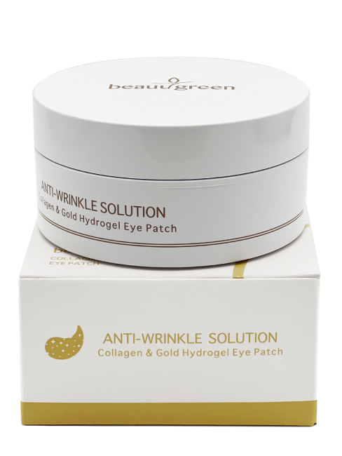 BeauuGreen Гидрогелевые патчи для глаз c коллагеном и коллоидным золотом Collagen & Gold Hydrogel Eye Patch, 60 шт BeauuGreen Гидрогелевые патчи для глаз c коллагеном и коллоидным золотом Collagen & Gold Hydrogel Eye Patch, 60 шт