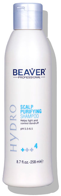 Beaver Professional Scalp Purifying Shampoo Шампунь Очищающий против перхоти, 258 мл