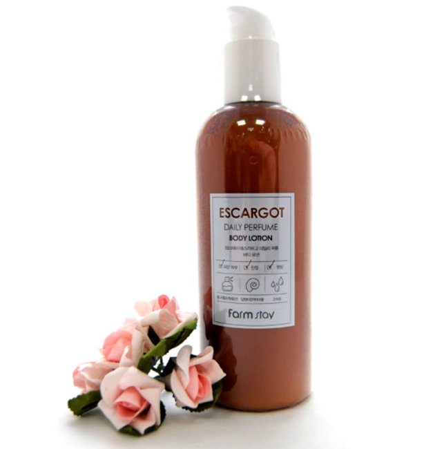 FarmStay Escargot Daily Perfume Body Lotion Парфюмированный лосьон для тела с муцином улитки, 330 мл