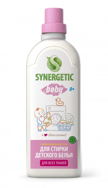 Synergetic Baby Универсальное средство для стирки детского белья, 1 л Synergetic Baby Универсальное средство для стирки детского белья, 1 л