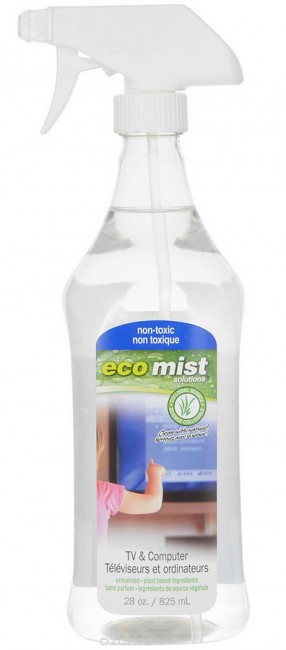 Eco Mist Средство для чистки ЖК-экранов и плазмы, 825 мл.