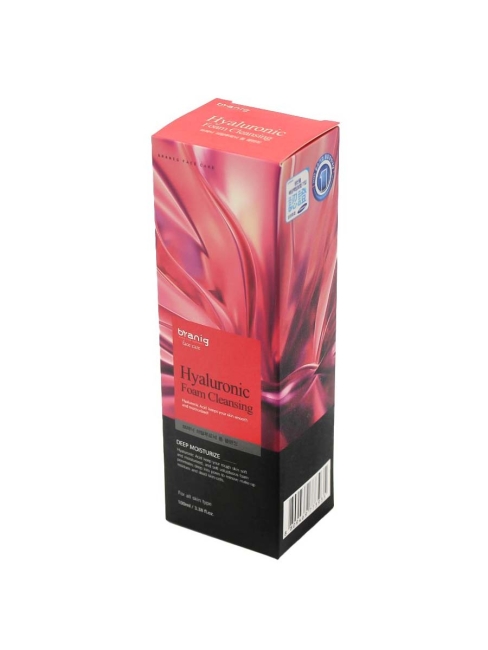 Branig Пенка для умывания с гиалуроновой кислотой глубокоочищающая Hyaluronic Foam Cleansing Deep Moisturize, 100 мл Branig Пенка для умывания с гиалуроновой кислотой глубокоочищающая Hyaluronic Foam Cleansing Deep Moisturize, 100 мл