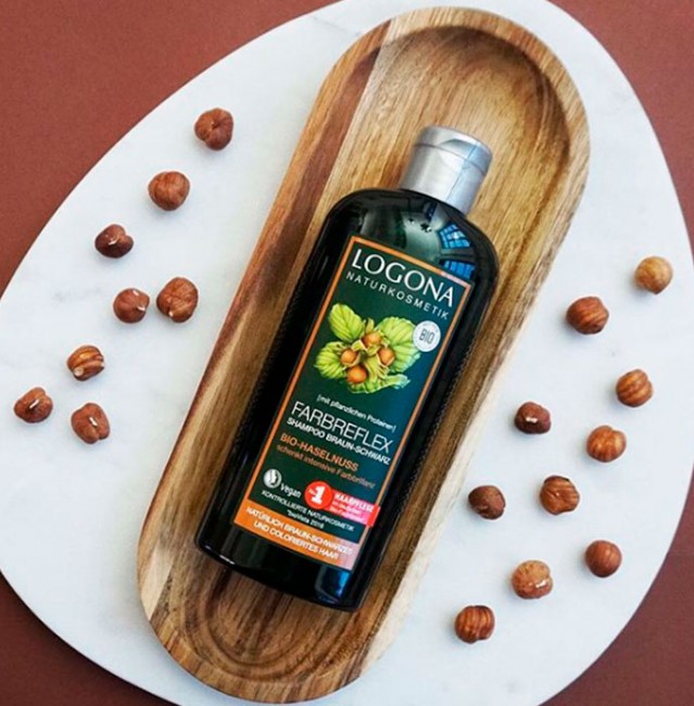 Logona Шампунь для темных волос с лесным орехом, 250 мл Logona Шампунь для темных волос с лесным орехом, 250 мл