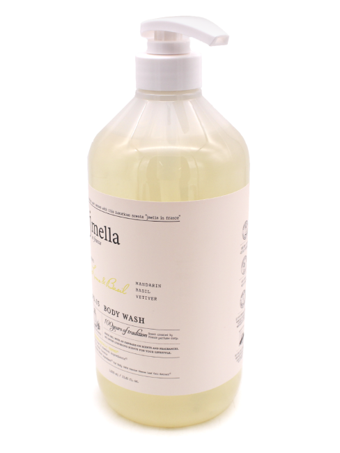 Jmella Парфюмированный гель для душа Лайм и Базилик N0.03 In France Lime Basil Body Wash, 1000 мл