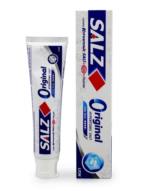 LION Паста зубная для чувствительных зубов и десен с коэнзимом Q10 Salz Original, 140 г LION Паста зубная для чувствительных зубов и десен с коэнзимом Q10 Salz Original, 140 г