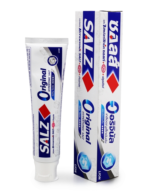 LION Паста зубная для чувствительных зубов и десен с коэнзимом Q10 Salz Original, 140 г LION Паста зубная для чувствительных зубов и десен с коэнзимом Q10 Salz Original, 140 г