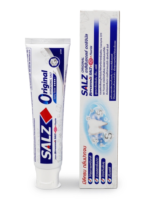LION Паста зубная для чувствительных зубов и десен с коэнзимом Q10 Salz Original, 140 г LION Паста зубная для чувствительных зубов и десен с коэнзимом Q10 Salz Original, 140 г