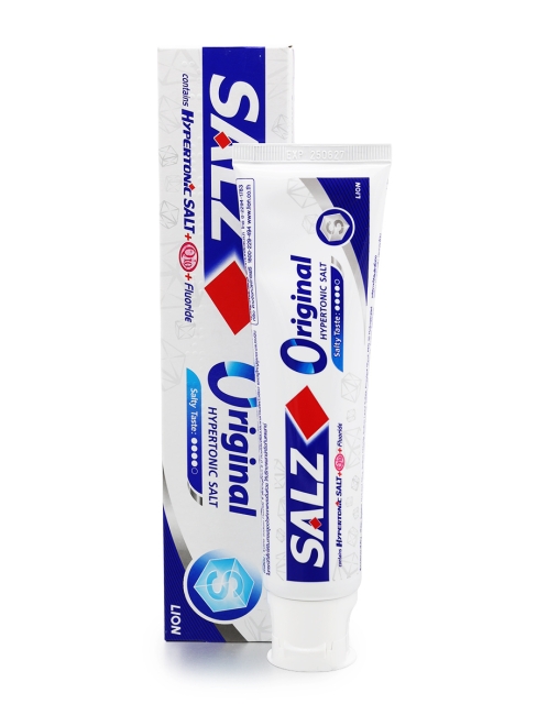 LION Паста зубная для чувствительных зубов и десен с коэнзимом Q10 Salz Original, 140 г LION Паста зубная для чувствительных зубов и десен с коэнзимом Q10 Salz Original, 140 г