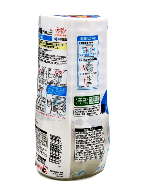 Kobayashi Жидкий дезодорант от запаха домашних животных без аромата Pharmaceutical Deodorizer PRO Pet Unscented, 400 мл Kobayashi Жидкий дезодорант от запаха домашних животных без аромата Pharmaceutical Deodorizer PRO Pet Unscented, 400 мл