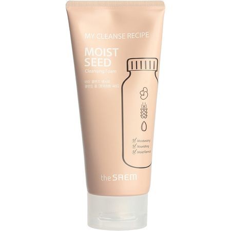 The Saem Пенка для лица My Cleanse Recipe Cleansing Foam-Moist Seed, 150 мл