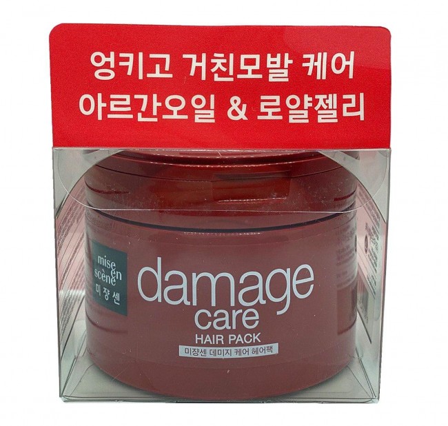 Mise en Scene Восстанавливающая маска для поврежденных волос Damage Care Hair Pack, 150 мл