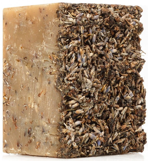 Zeitun Алеппское мыло премиум "Лавандовый скраб", 250 г