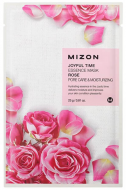 MIZON Joyful Time Essence Mask Rose Тканевая маска для лица с экстрактом лепестков розы, 23 г