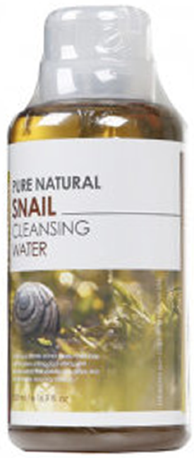 FarmStay Pure Cleansing Water Snail Очищающая вода с экстрактом муцина улитки, 500 мл FarmStay Pure Cleansing Water Snail Очищающая вода с экстрактом муцина улитки, 500 мл