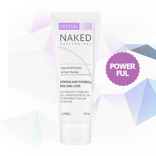 A'PIEU Naked Peeling Gel Crystal Интенсивный пилинг гель с алмазным порошком, 100 мл