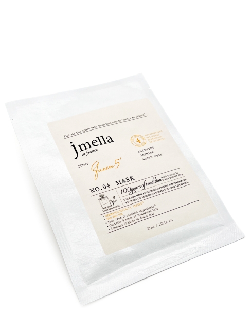 Jmella Парфюмированная тканевая маска для лица "Королева 5" комплект N0.04 In France Queen 5 Mask, 5х30 мл Jmella Парфюмированная тканевая маска для лица "Королева 5" комплект N0.04 In France Queen 5 Mask, 5х30 мл
