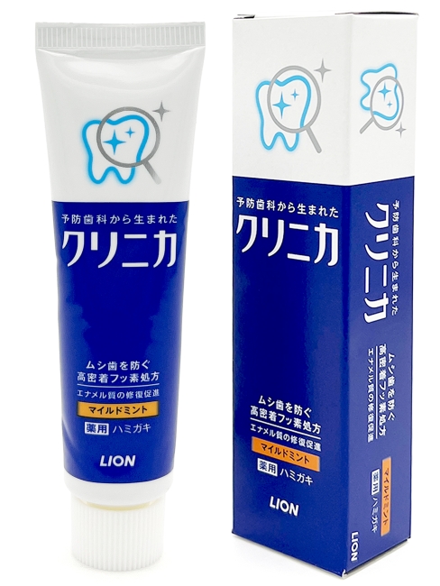 LION Премиум Зубная паста комплексного действия Clinica Mild Mint с легким ароматом мяты, 30 г