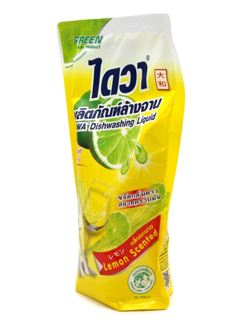 Daiwa Средство для мытья посуды концентрированное Лимон Dishwashing Liquid Lemon, 500 мл