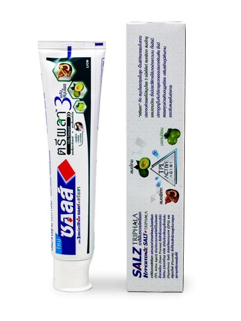 LION Паста зубная для комплексной защиты полости рта Salz Triphala Toothpaste, 160 г