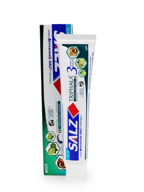 LION Паста зубная для комплексной защиты полости рта Salz Triphala Toothpaste, 160 г