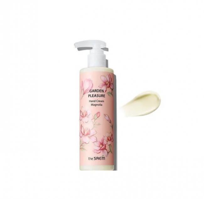 The Saem Крем для рук с ароматом магнолии Garden Pleasure Hand Cream -Magnolia- The Saem Крем для рук с ароматом магнолии Garden Pleasure Hand Cream -Magnolia-