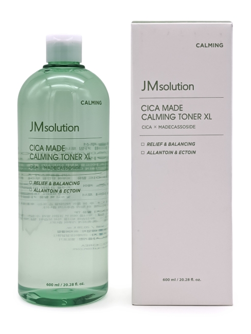 JMsolution Тонер для лица успокаивающий с центеллой Cica Made Calming Toner XL, 600 мл JMsolution Тонер для лица успокаивающий с центеллой Cica Made Calming Toner XL, 600 мл
