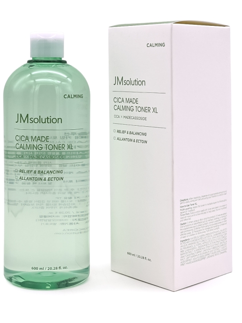 JMsolution Тонер для лица успокаивающий с центеллой Cica Made Calming Toner XL, 600 мл JMsolution Тонер для лица успокаивающий с центеллой Cica Made Calming Toner XL, 600 мл