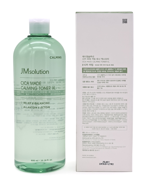 JMsolution Тонер для лица успокаивающий с центеллой Cica Made Calming Toner XL, 600 мл JMsolution Тонер для лица успокаивающий с центеллой Cica Made Calming Toner XL, 600 мл