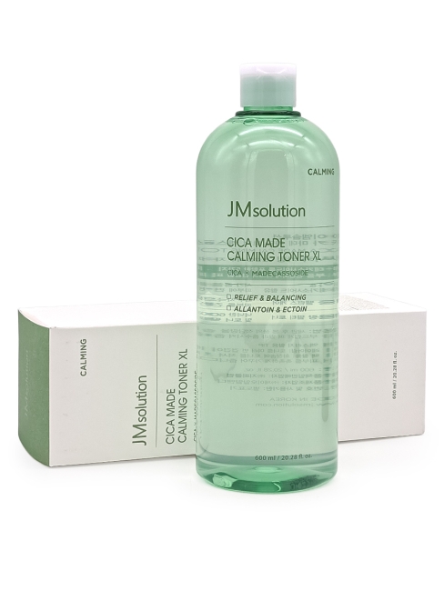 JMsolution Тонер для лица успокаивающий с центеллой Cica Made Calming Toner XL, 600 мл JMsolution Тонер для лица успокаивающий с центеллой Cica Made Calming Toner XL, 600 мл