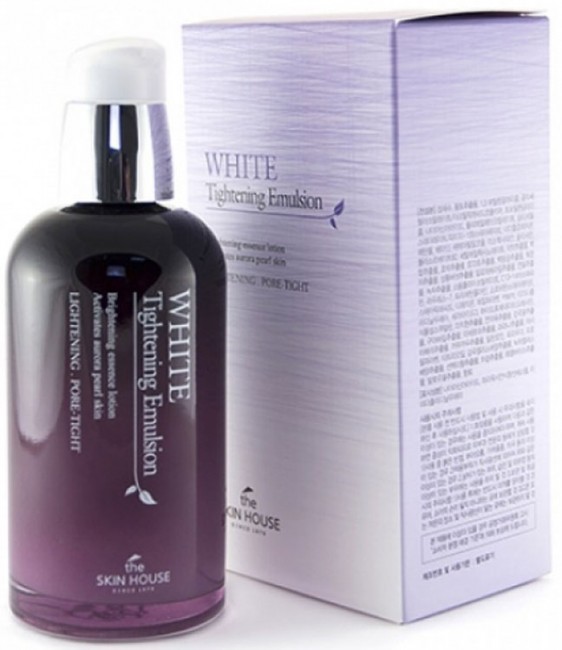The Skin House White Tightening Emulsion Эмульсия для сужения пор и выравнивания тона лица "WHITE TIGHTEING", 130 мл The Skin House White Tightening Emulsion Эмульсия для сужения пор и выравнивания тона лица "WHITE TIGHTEING", 130 мл