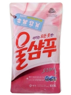 KeraSys Wool Shampoo Original Средство жидкое для стирки Оригинальное, 800 мл (сменный блок)