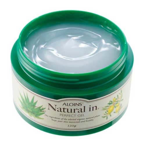 Aloins Natural In Perfect Gel Увлажняющий гель для лица с экстрактом алоэ 5 в 1, 120 г