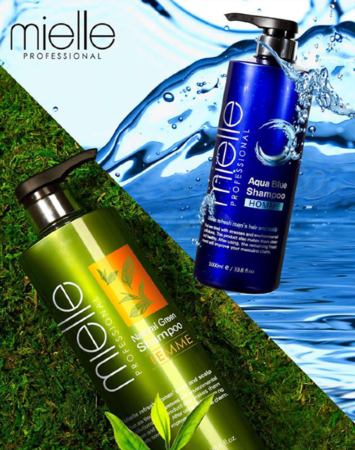 Mielle Aqua Blue Shampoo Homme Шампунь для мужчин, 1000 мл