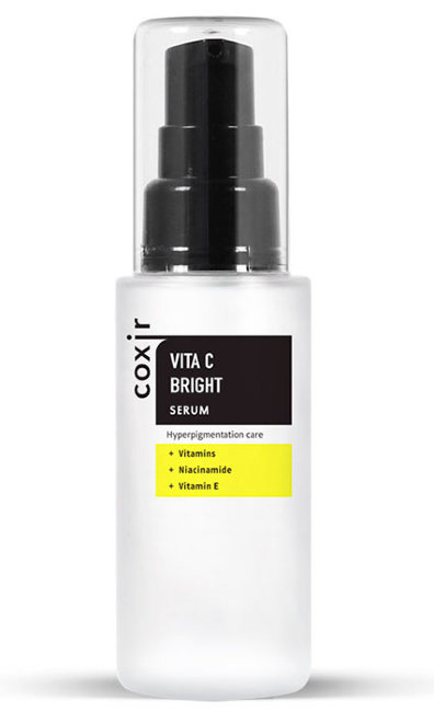 Coxir Vita C Bright Serum Сыворотка выравнивающая тон кожи с витамином С, 50 мл
