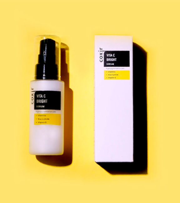 Coxir Vita C Bright Serum Сыворотка выравнивающая тон кожи с витамином С, 50 мл