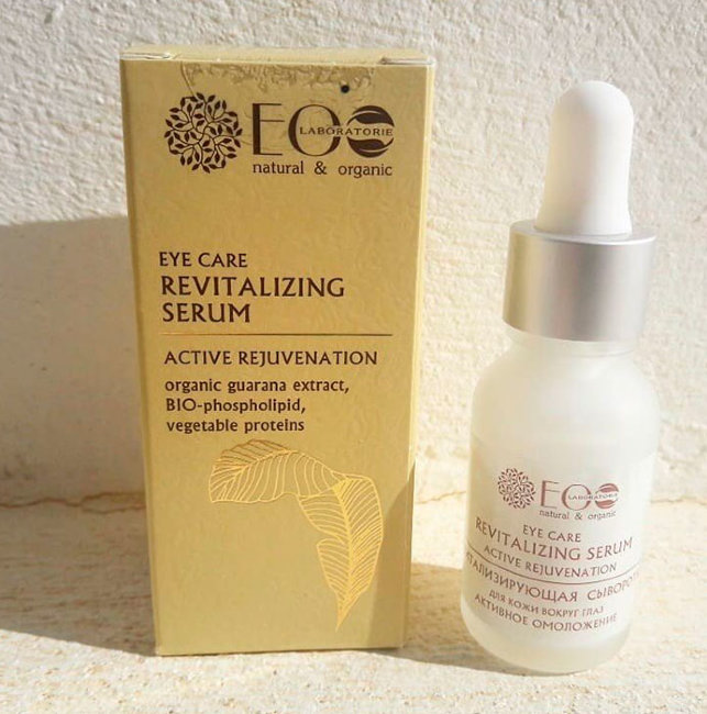 Ecolab Ревитализирующая сыворотка для кожи вокруг глаз Активное омоложение, 15 мл