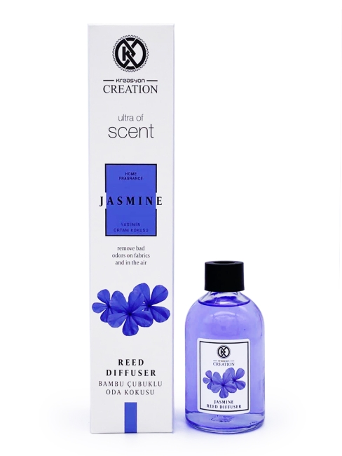 Kreasyon Аромадиффузор с палочками Жасмин Reed Diffuser Jasmine, 115 мл Kreasyon Аромадиффузор с палочками Жасмин Reed Diffuser Jasmine, 115 мл